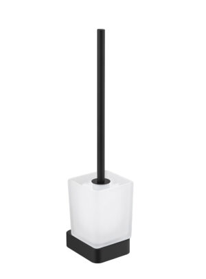 HIX Toilet Brush Holder Wall Mounted - Matt Black