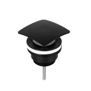 HIX Basin Waste Universal Slotted and Unslotted - Matt Black