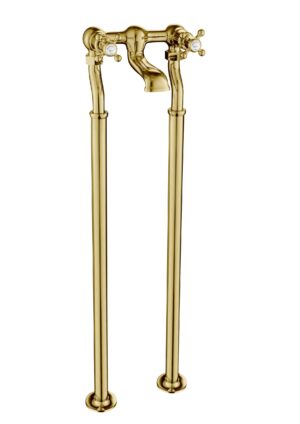 Grosvenor Freestanding Bath Filler - Polished Gold