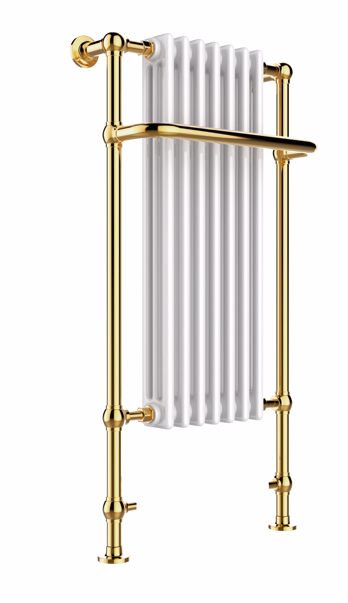 JTP Grosvenor Radiator Antique Brass 1130 x 553 x 230mm - Image 2