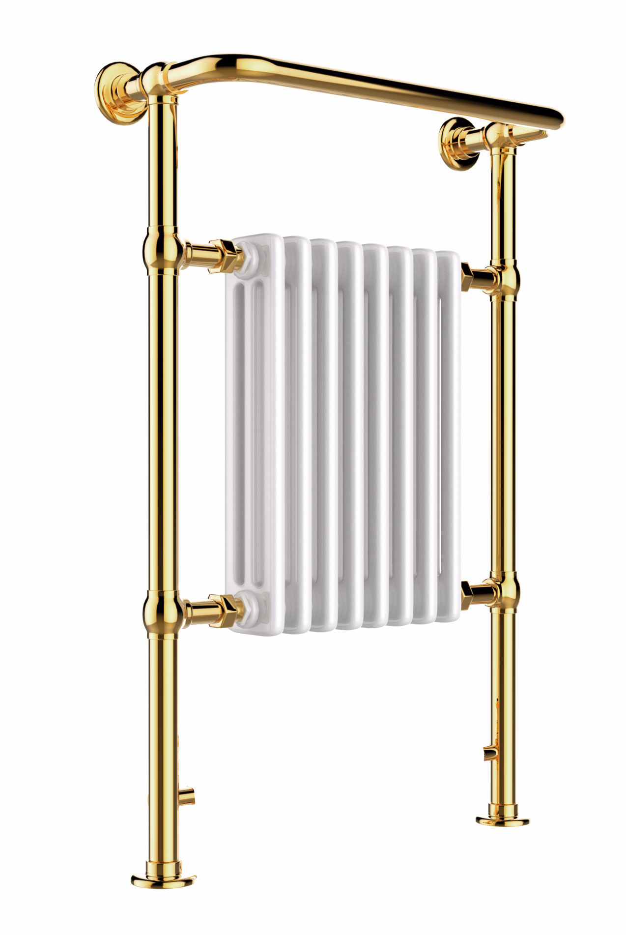 JTP Grosvenor Radiator Antique Brass 963 x 673 x 230mm