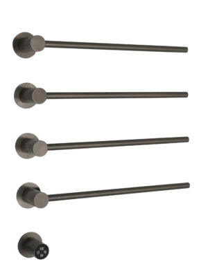 ONYX Brushed Black Electric Radiator