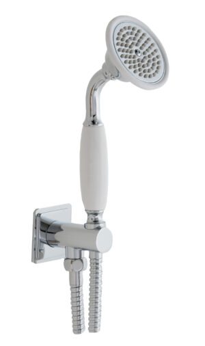 Grosvenor Water Outlet and Holder with Hand-Shower - Chrome