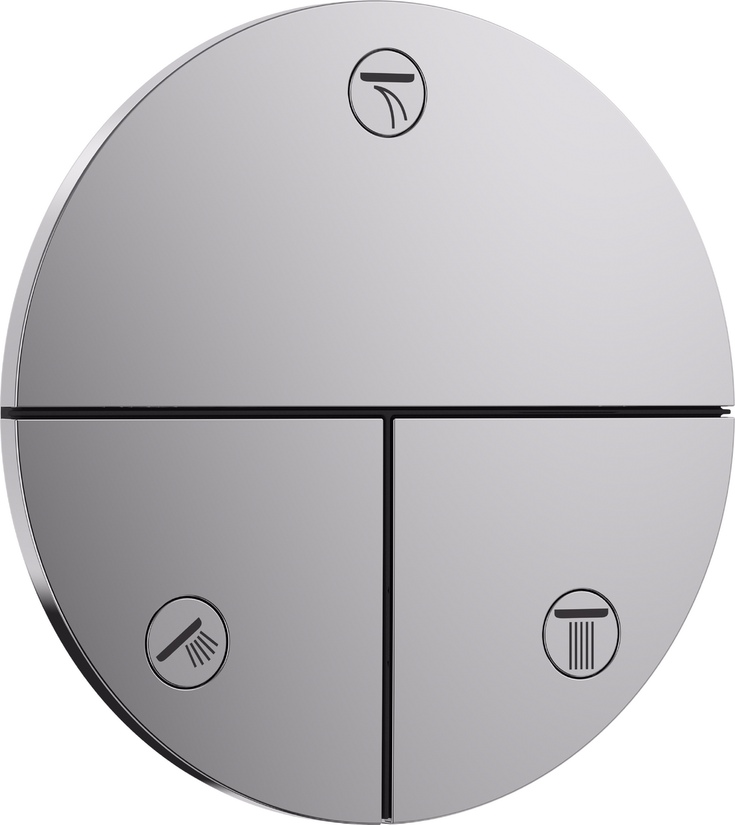 ShowerSelect Comfort S Valve for Concealed Installation for 3 Functions