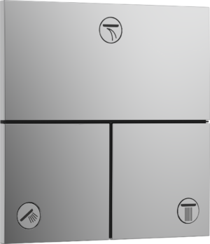 ShowerSelect Comfort E Valve for Concealed Installation for 3 Functions