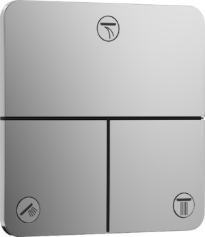 ShowerSelect Comfort Q Valve for Concealed Installation for 3 Functions