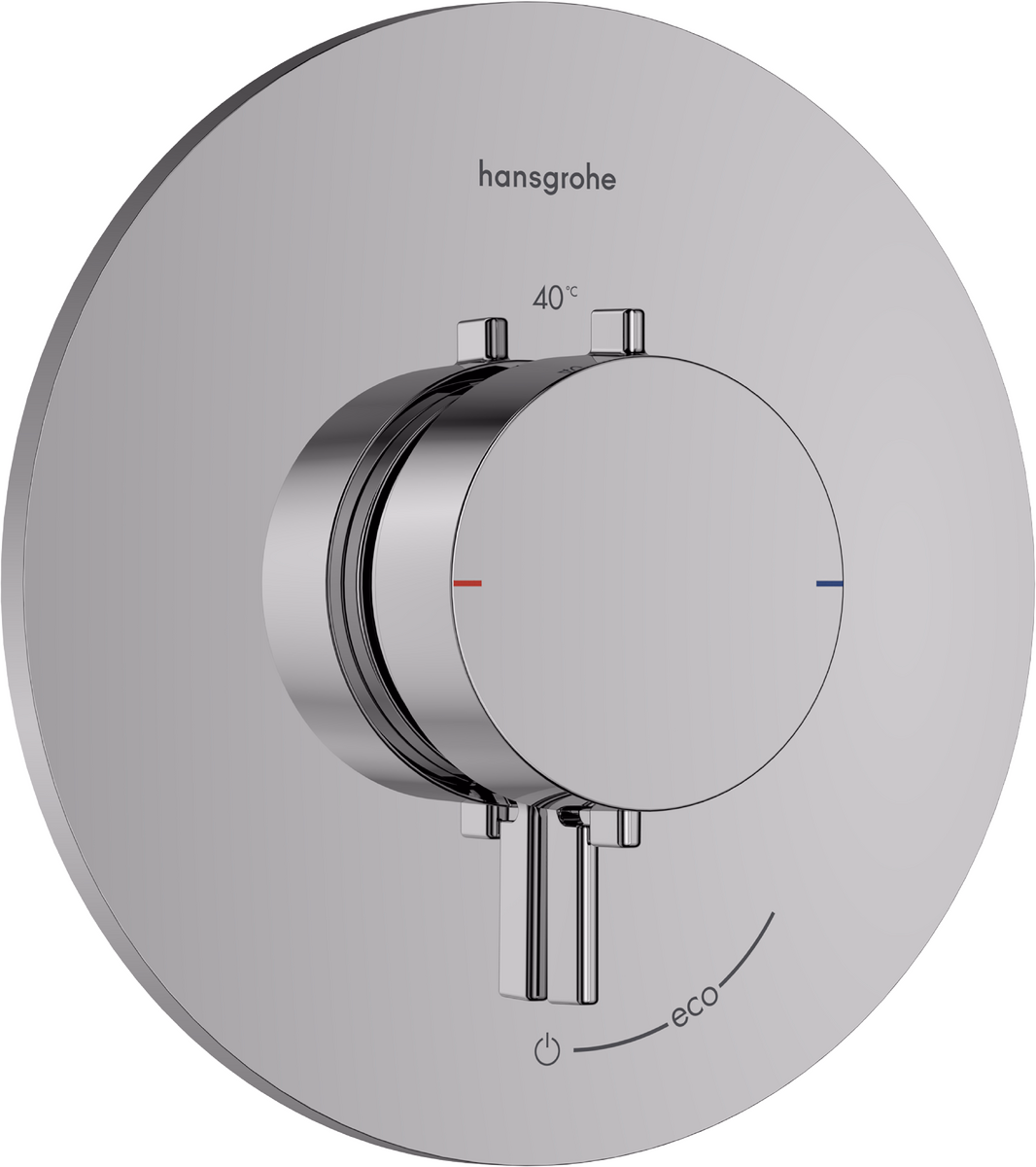 Ecostat Comfort S Thermostat for Concealed Installation for 1 Function