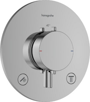 Ecostat Comfort S Thermostat for Concealed Installation for 2 Functions