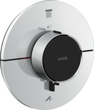AXOR ShowerSelect ID Thermostat for Concealed Installation Round for 2 Functions
