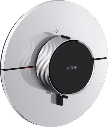 AXOR ShowerSelect ID Thermostat HighFlow for Concealed Installation Round