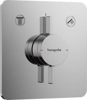 DuoTurn Q Mixer for Concealed Installation for 2 Functions