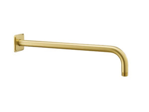 Grosvenor Shower Arm 400mm - Brushed Brass