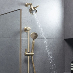 Swadling Absolute Titan Multi-Function Shower Head on Short Shower Arm