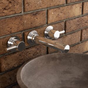 Swadling Absolute Wall Mounted Basin Mixer without Plate