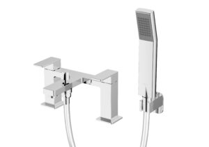 ARMERA Latitude Deck Mounted Bath Shower Mixer with Shower Kit