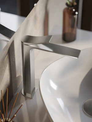 Amerea Lantic Extended Monobasin Mixer with Waste