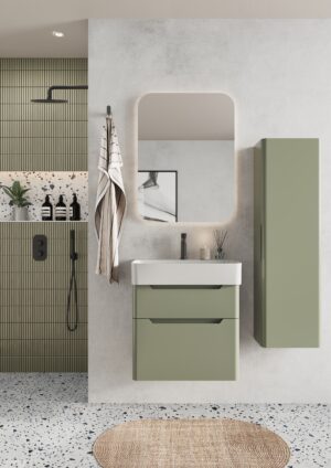 Armera Reef 600mm 2 Drawer Wall Hung Unit