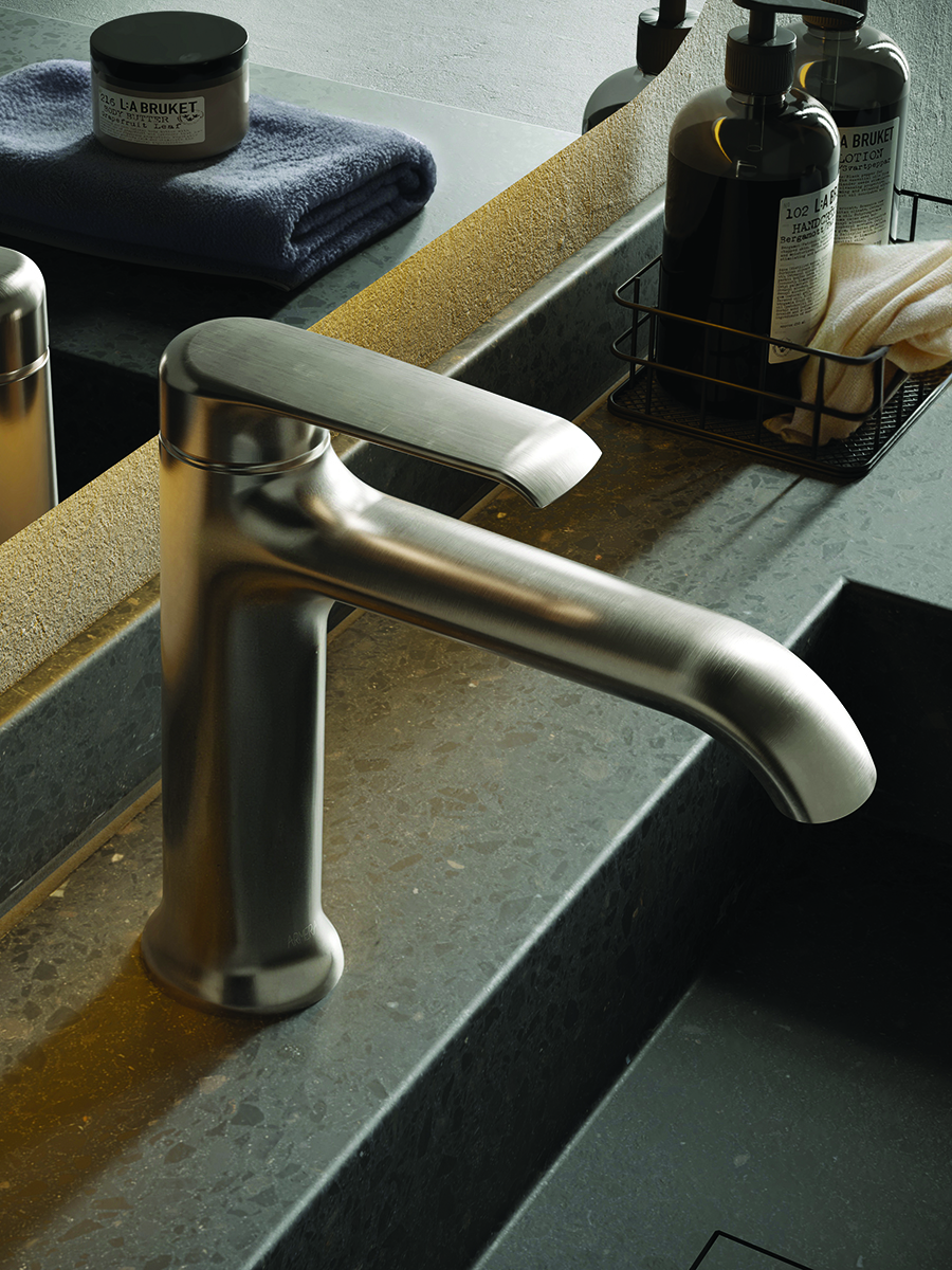 Armera Vaere Extended Single Lever Monobasin Mixer with Waste - Image 2