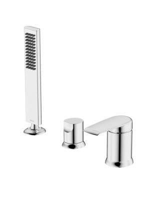 ARMERA Vaere Deck Mounted 3 Hole Bath Shower Mixer Set