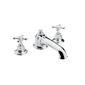 Swadling Invincible 1909 Deck Mounted Bath Mixer – Crosshead