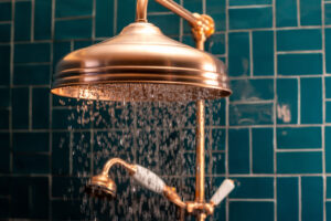 Swadling Invincible Double Exposed Shower Mixer with Rigid Riser Kit, 300 mm Deluge, Hand Shower, Diverter and Bath Spout