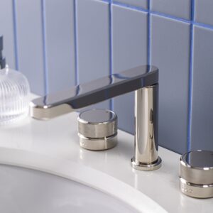 Swadling Engineer Deck Mounted Basin Mixer